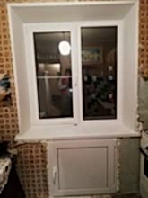 Установка окон на кухне