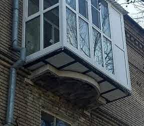 Расширение и остекление балкона