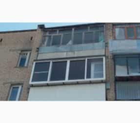 Установка балконной группы